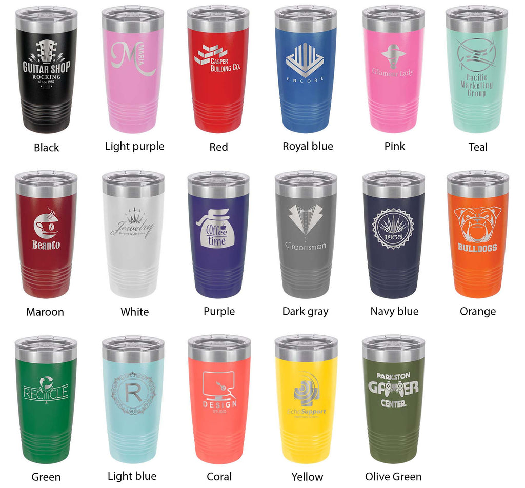 Take Me To The Beach Tumbler Travel Mug Insulated Laser Engraved Coffee Cup 20 oz